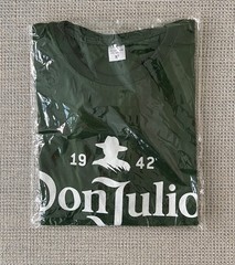New in Package Don Julio Tequila 1942 Green & White Promo T-Shirts: S, M, L, XL