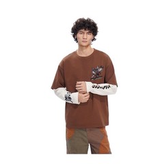 Valabasas Long Sleeve Shirt Inheritance Mens Brown VLBS-VSL1-1017