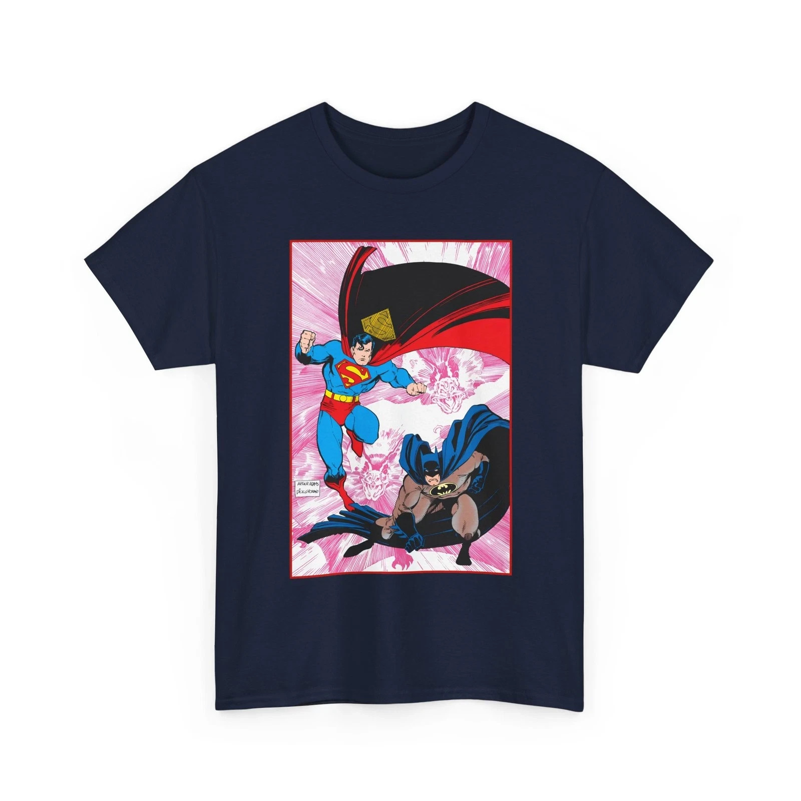 Batman & Superman T-Shirt - Arthur Adams Art - Action Comics Annual #1 Cover, DC gallery