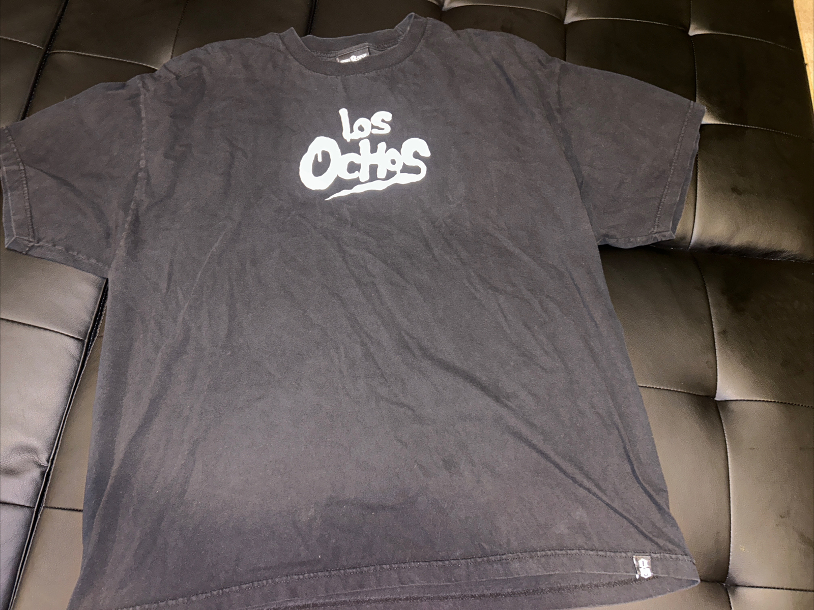 Vintage Graphic T-Shirt Tee by Rebel Eight Black American Los Ochoa Cotton 2XL gallery