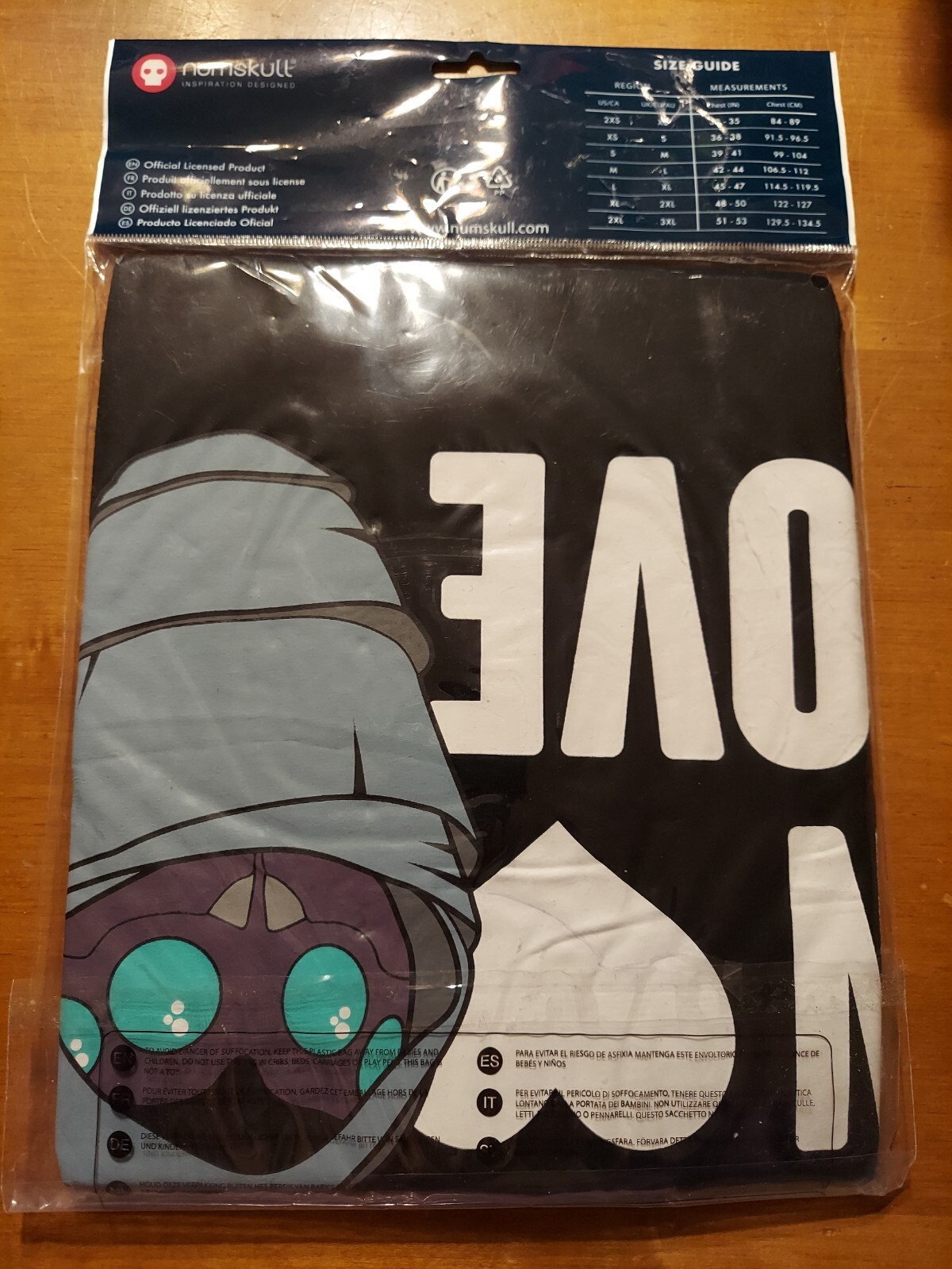 Destiny Fallen In Love 2XS Extra Small Official Tshirt Bungie Numskull gallery