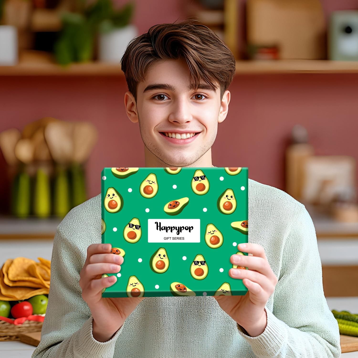 Funny Avocado Gifts - Avocado Socks for Men Women, Gifts for Guacamole Lovers... gallery