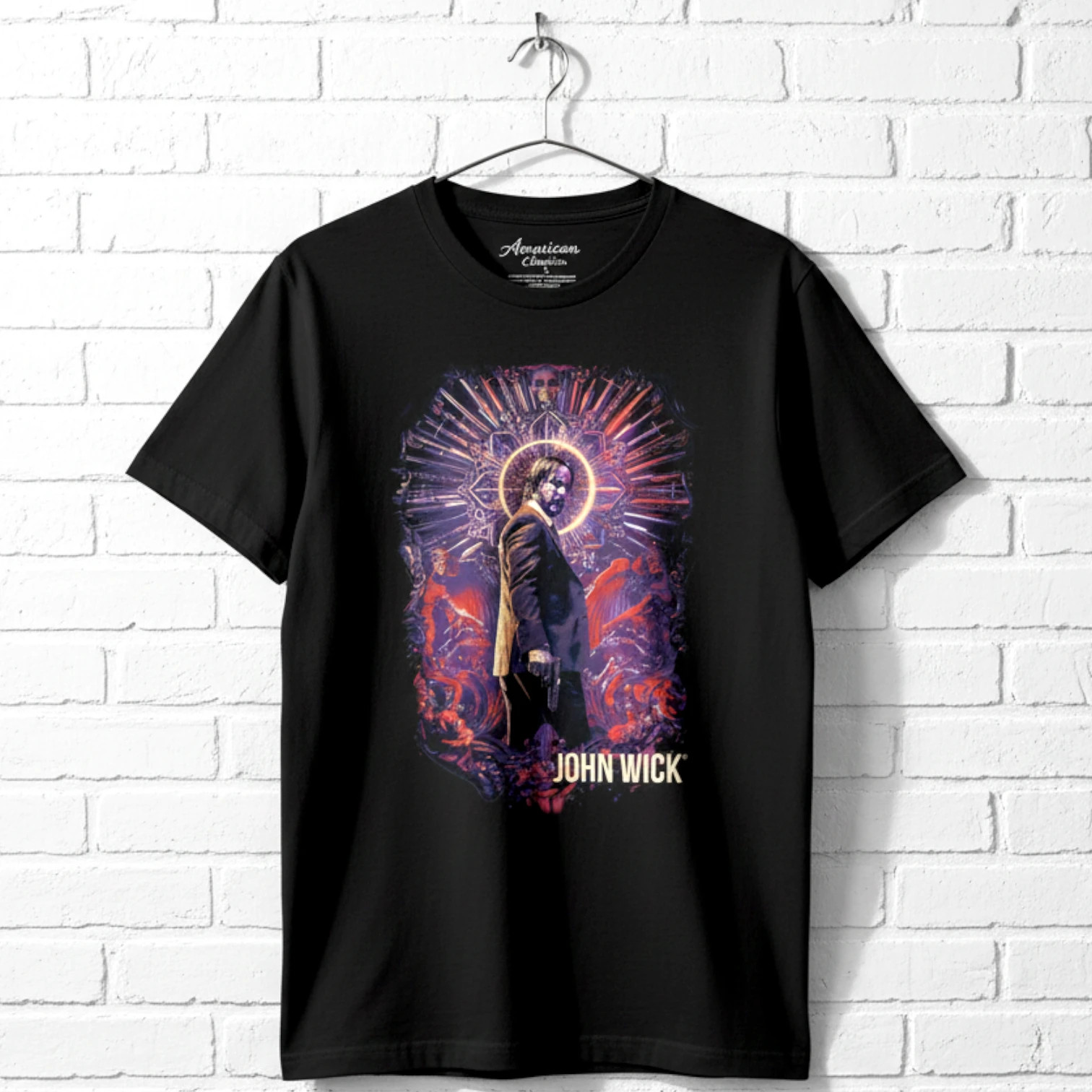 John Wick Golden Halo Men’s T Shirt