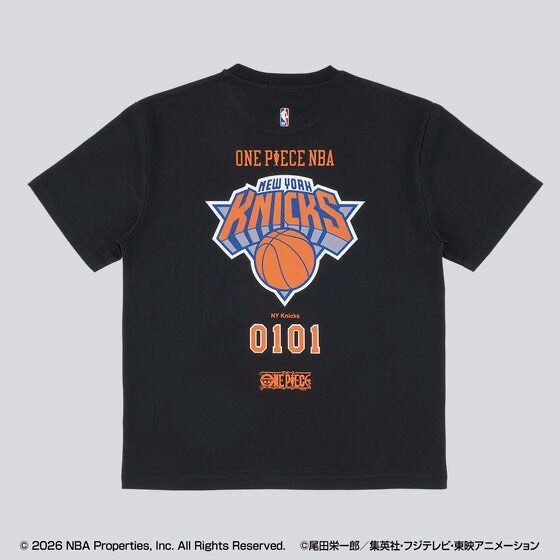 ONE PIECE × NBA T-Shirts ACE×New York KNICKS BLACK、White gallery