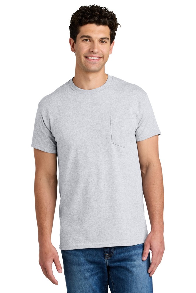 Gildan – DryBlend 50 Cotton/50 Poly Pocket T-Shirt 8300