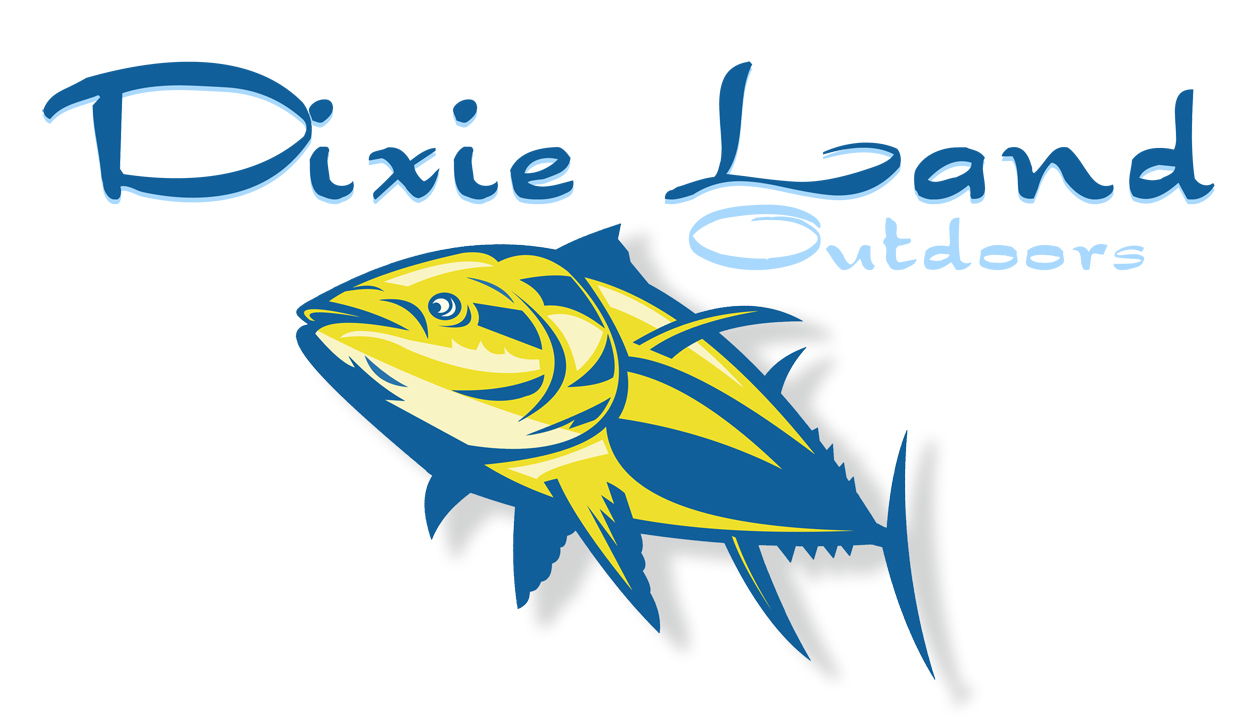 Dixie Land Outdoors saltwater fishing t shirt, bluefin tuna ocean fish apparel gallery