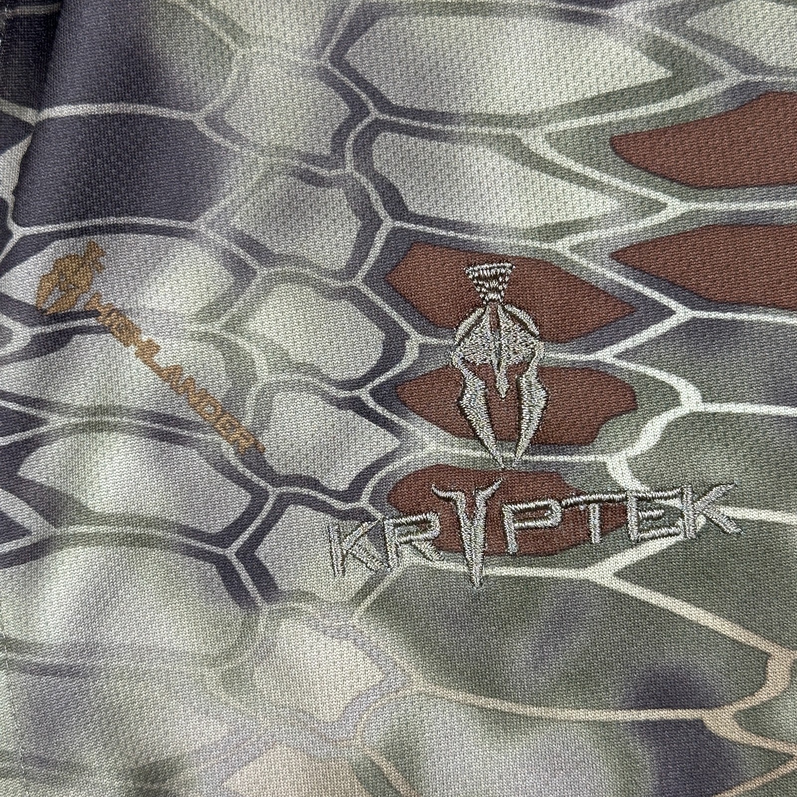 Kryptek Valhalla 1/4 Zip Pullover Mens S Highlander Camouflage Tactical Shirt gallery