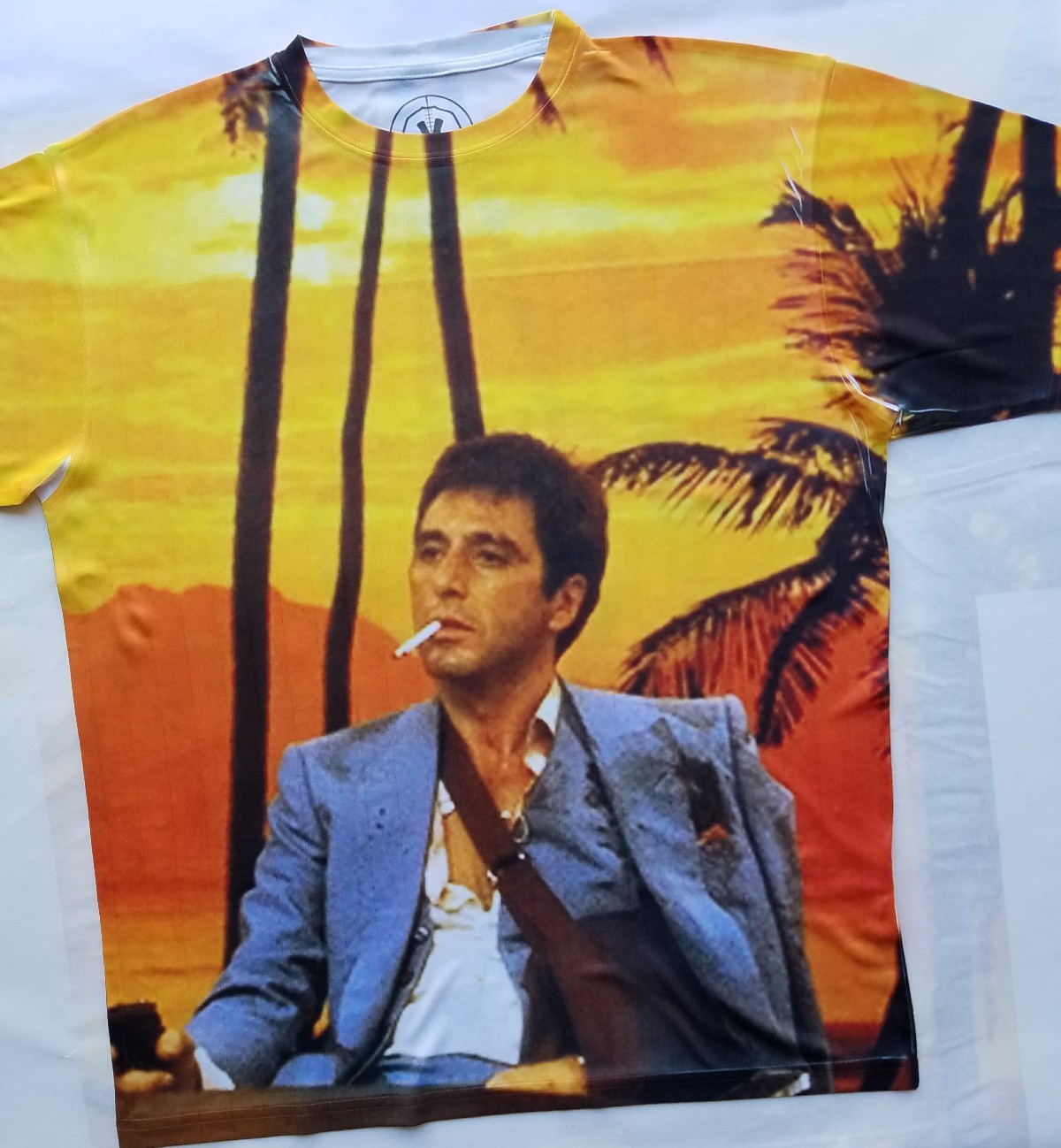 Scarface Frank's Office T shirt Miami south beach 80s tony montana gallery