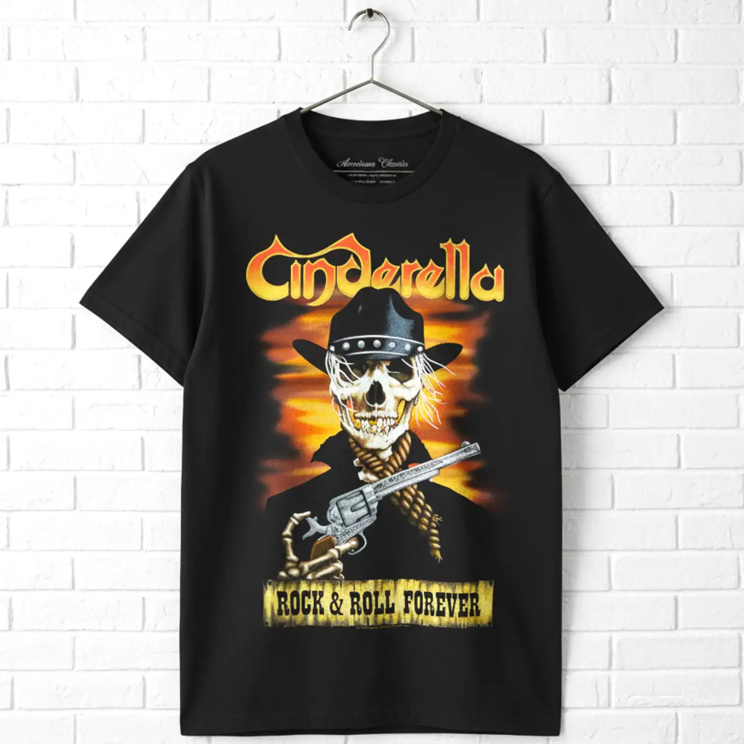 Cinderella Skeleton Cowboy Men's T Shirt gallery
