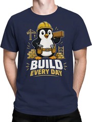 Builder Penguin T-Shirt | Unisex