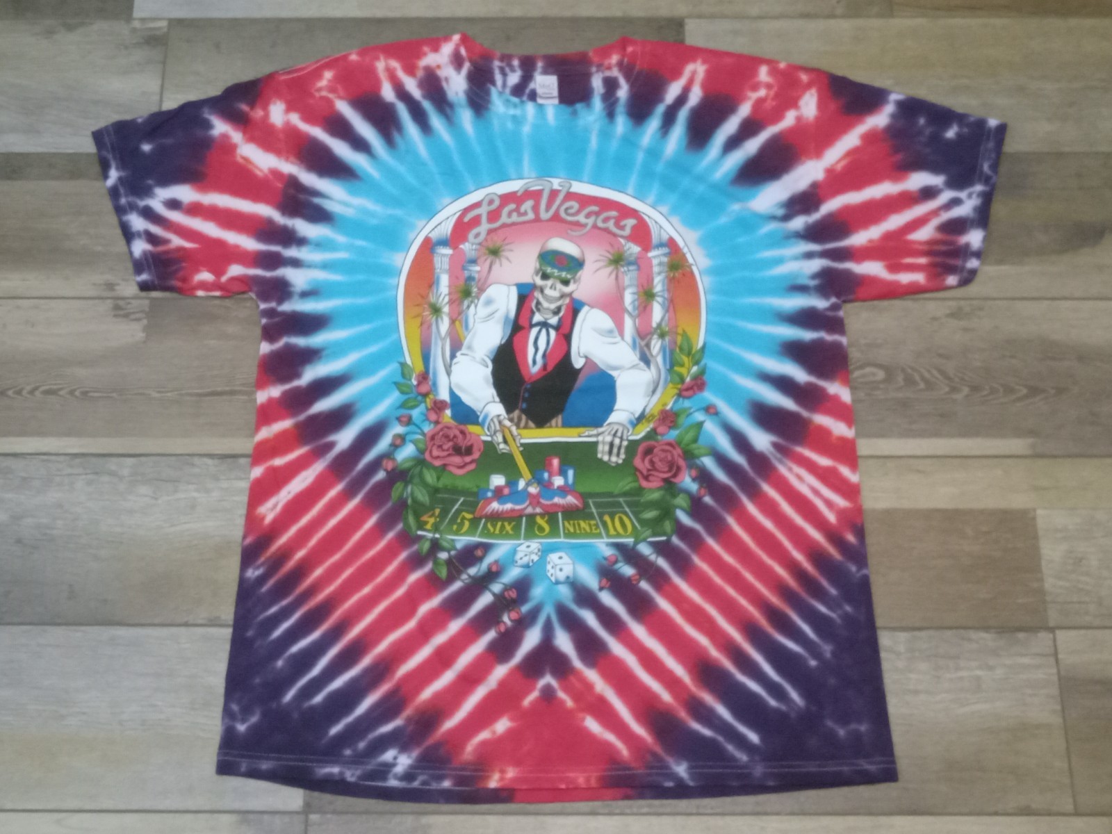 Grateful Dead Silver State Las Vegas M, L, XL, 2XL Tie Dye T-Shirt gallery