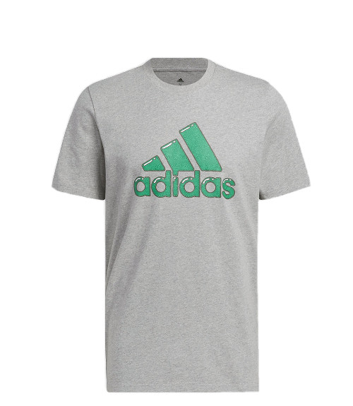 Adidas M Fill G T T-Shirt Multi Sport Graphic Tee Logo Grey Mens Size X-LARGE XL