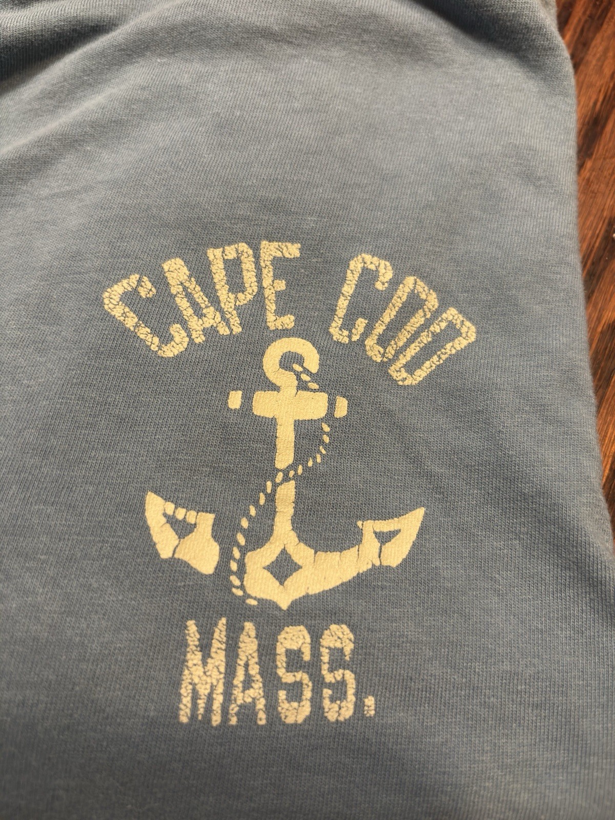 Cape Cod Unisex J Crew Short Sleeve T-shirt, Size XL, Great Condition, Blue gallery