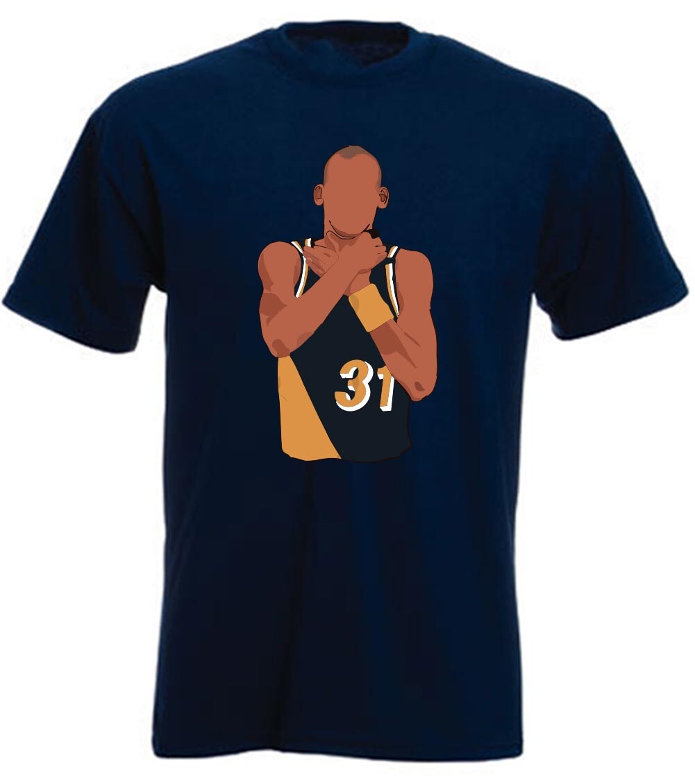 Reggie Miller Choking Jersey Short Sleeve T-Shirt