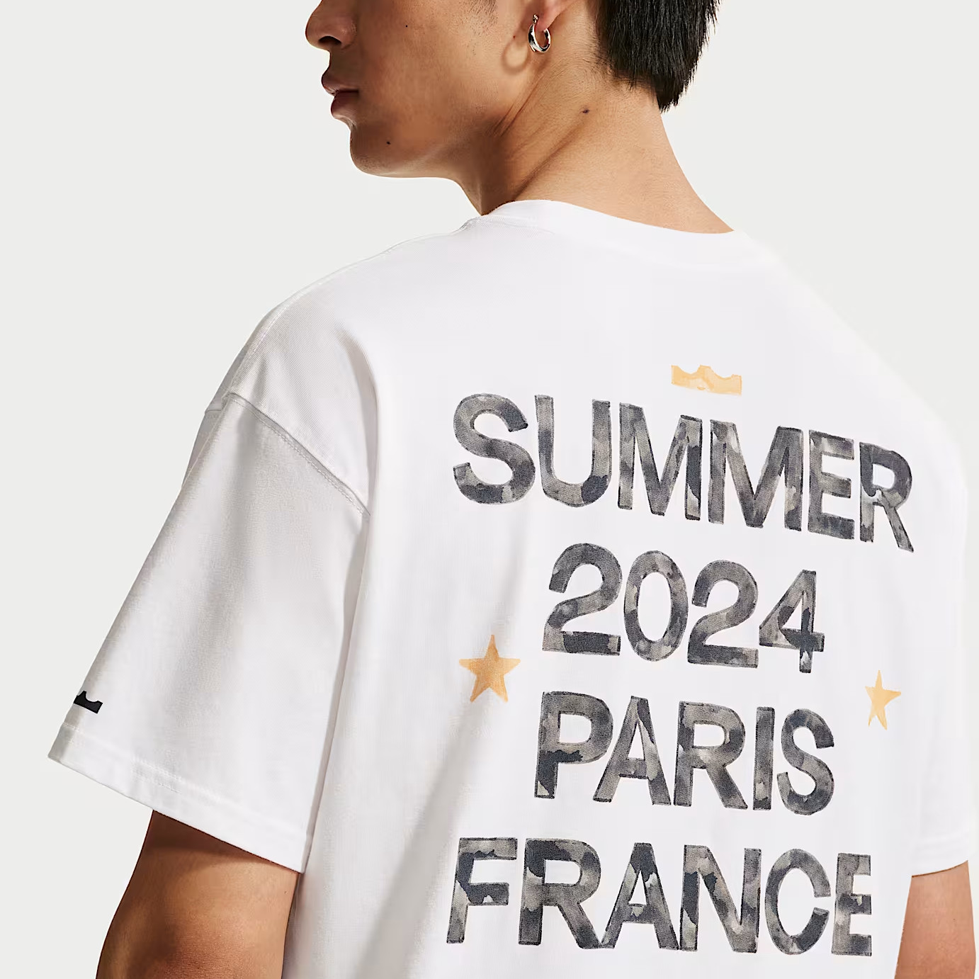 Nike T Shirts Men's White Crew Neck Moderate IH8582-100 Size gallery
