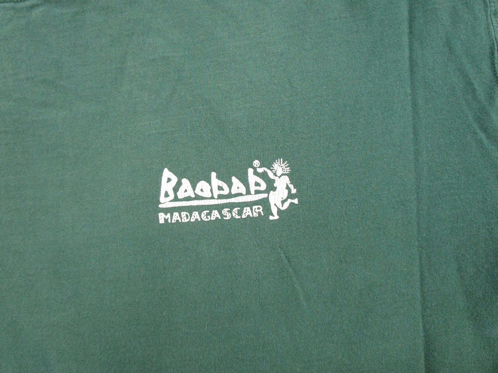 Baobab Company Madagascar Fish Tropical Graphic LS Shirt Size L Faded Read gallery