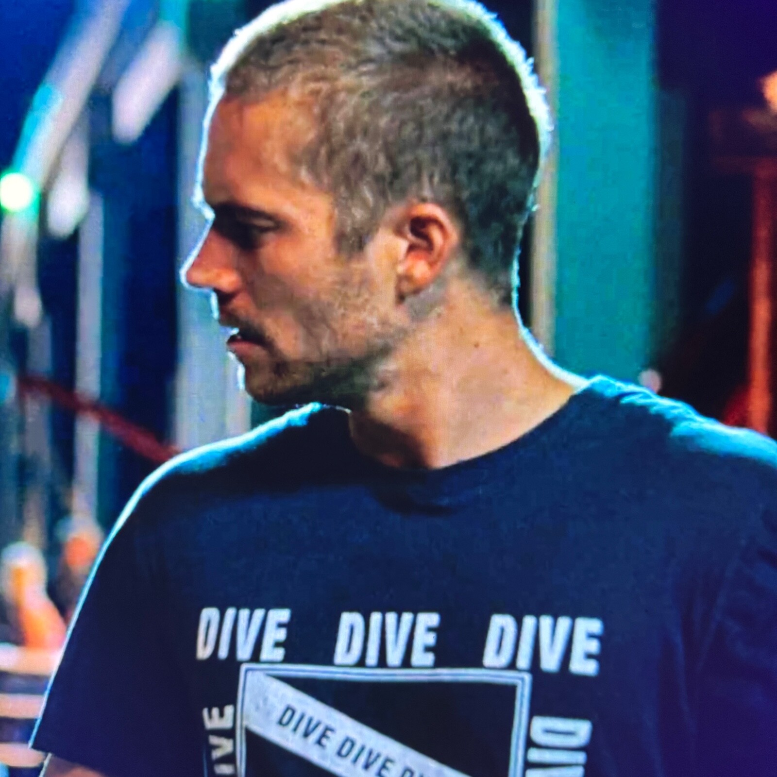 Paul Walker Shirt- DIVE SHIRT BAHAMAS NASSAU - INTO THE BLUE - Navy Blue gallery