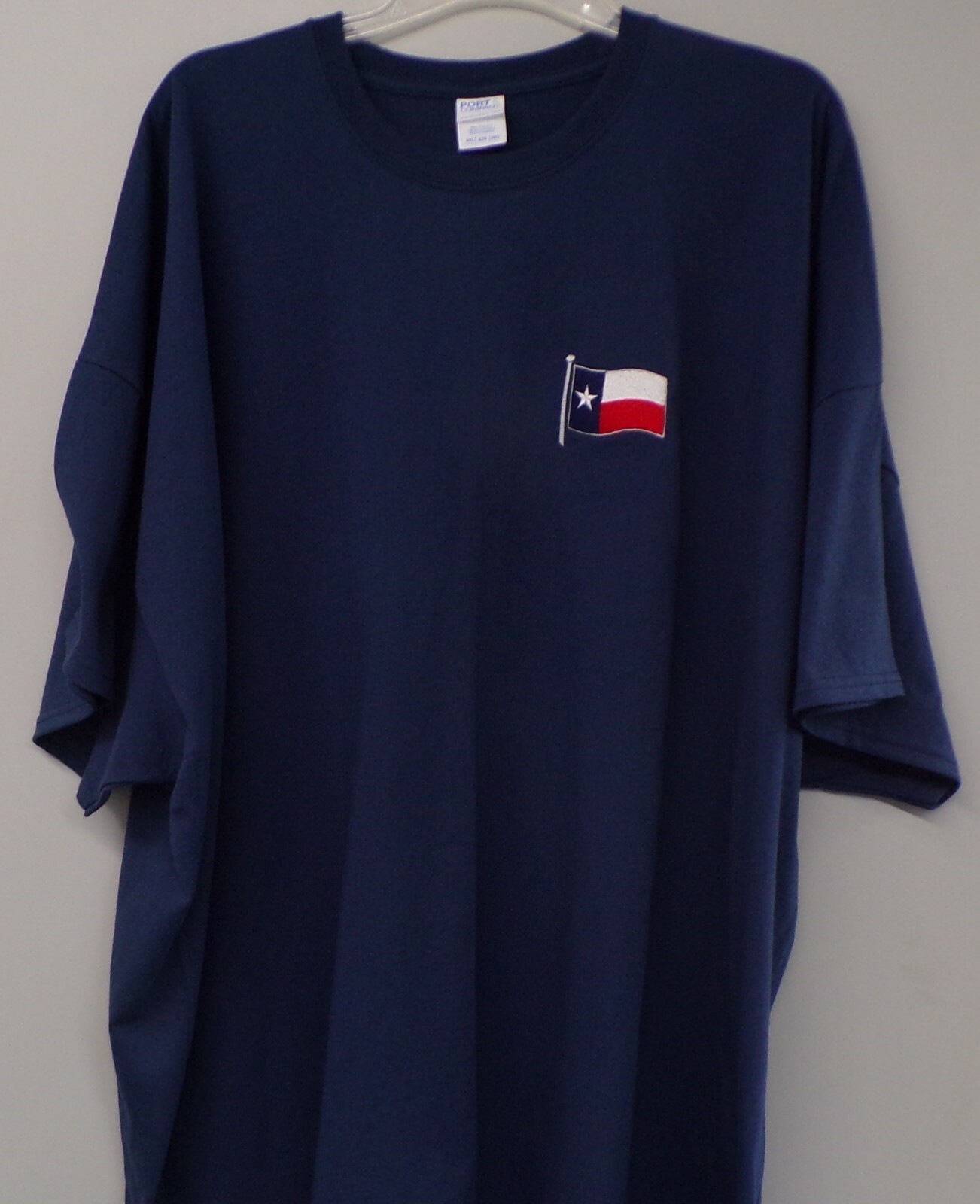 Texas Flag Embroidered T-Shirt S-6XL, LT-4XLT Lone Star Republic New gallery
