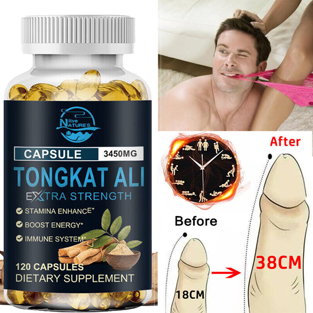 120 Male Enhancement Capsules – Booster Thicker Last Longer Stronger Bigger
