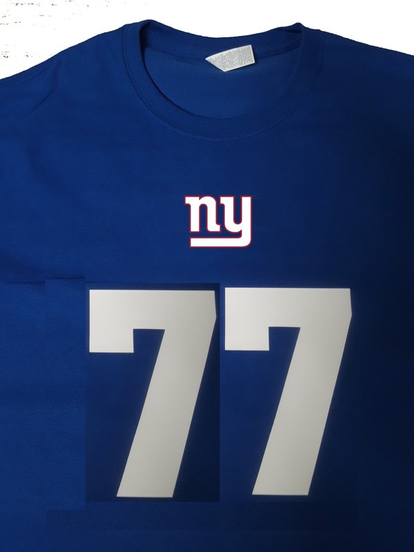 New York Giants CUSTOM Name & Number T-Shirt Jersey Personalized Tee New gallery