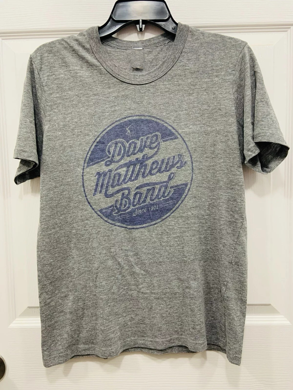 Dave Matthews Band Circle Logo Grey T Shirt Full Size S-5XL