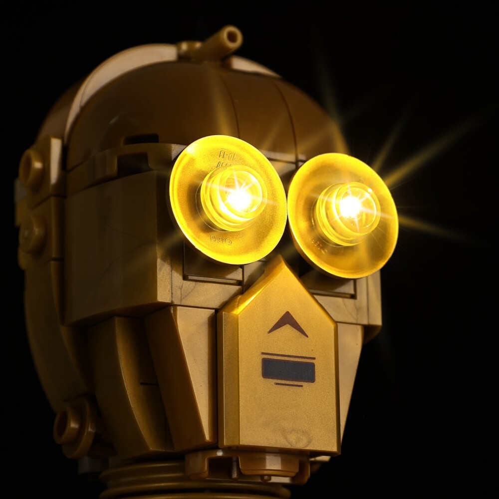 LED Light Kit for C-3PO - Compatible with LEGO® 75398