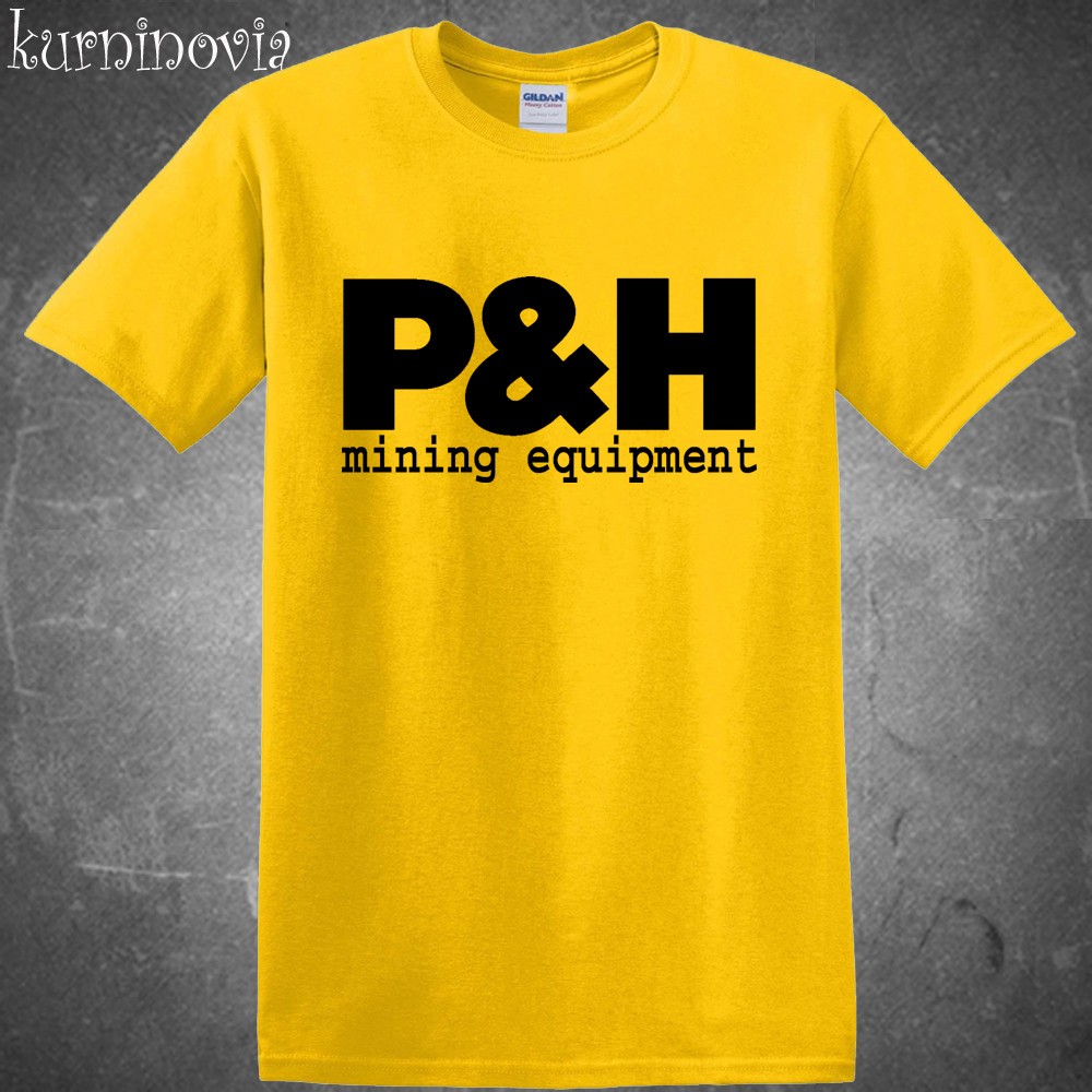 P&H Mining Equipment Men’s Yellow Size S to 5XL