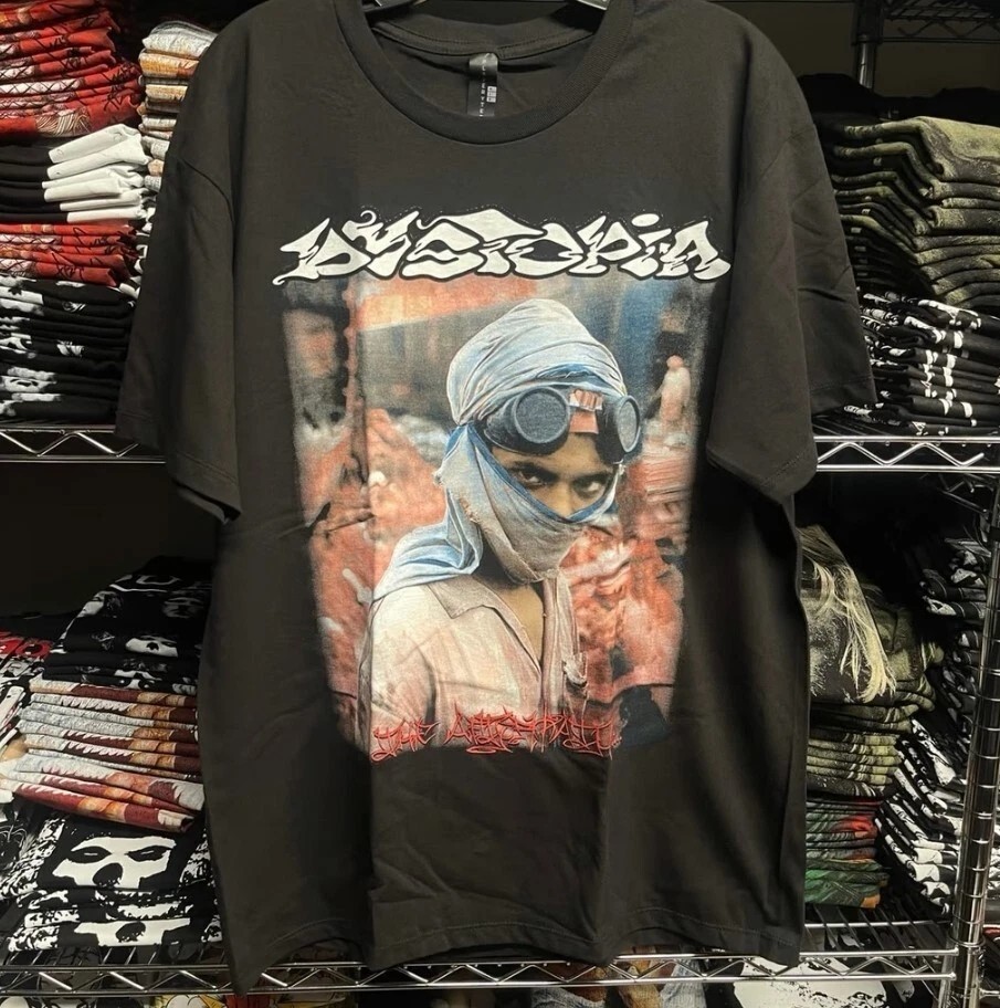 Dystopia Band T-shirt, Dystopia Graphic Black Unisex T shirt Men Women gallery