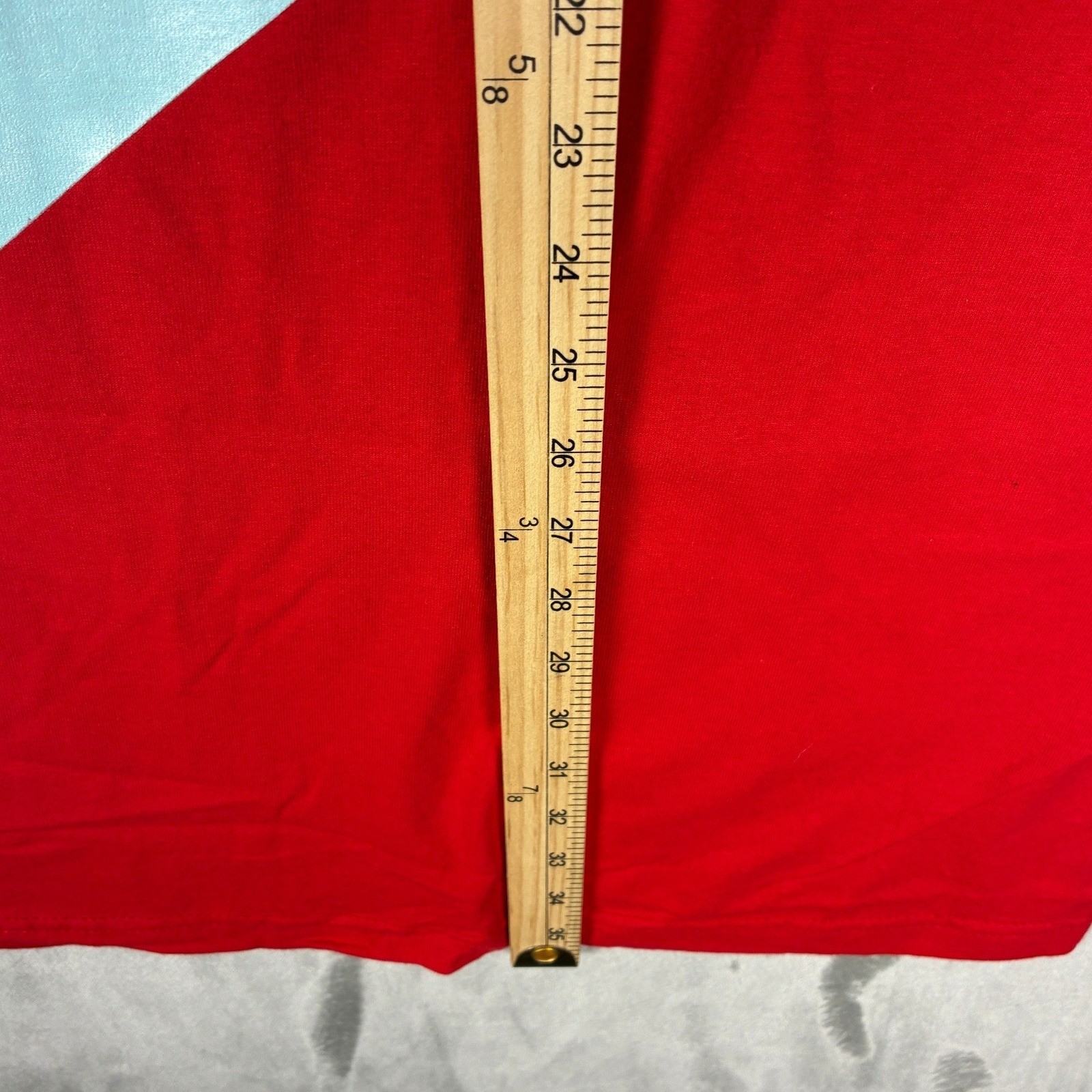 Cavi Mens Red Graphic Tee Shirt Eagle Crest Chevron Stripes 4XL Oversized gallery