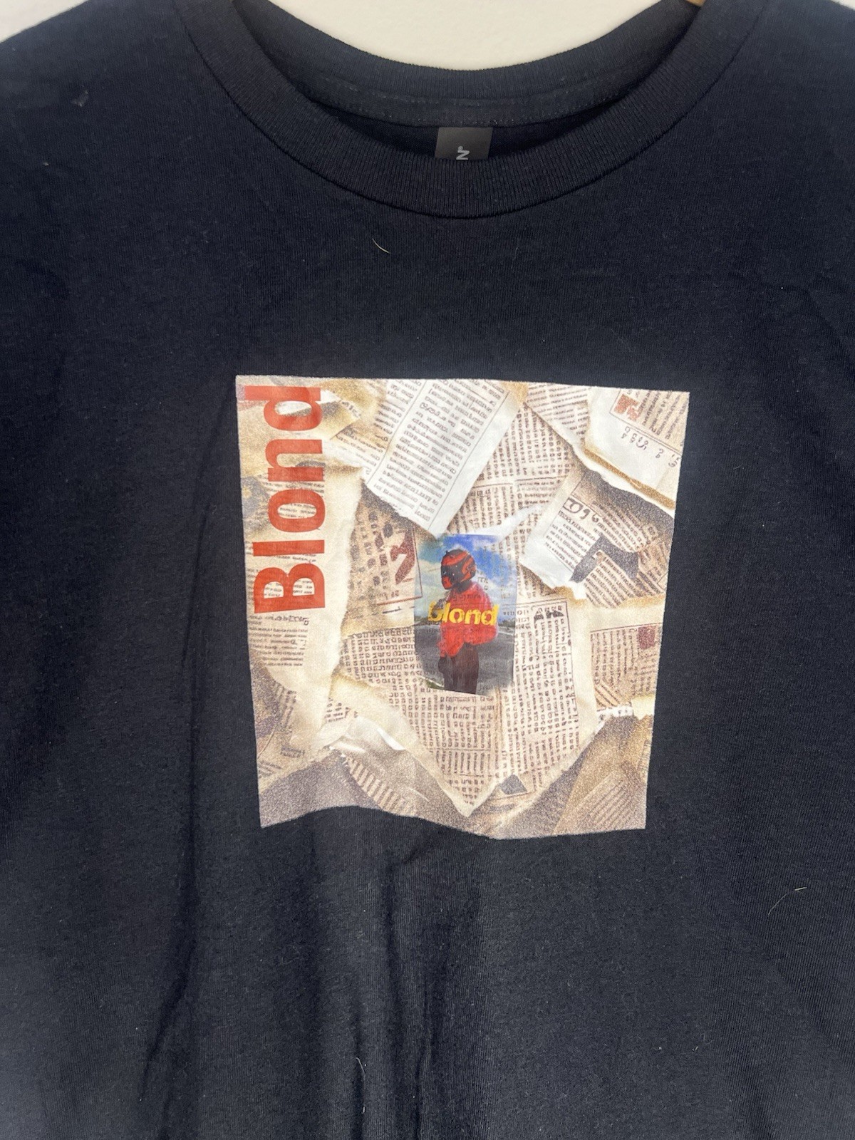 Frank Ocean Blond Vintage-Style Graphic Tee – Black Streetwear T-Shirt gallery