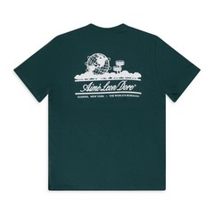 AIME LEON DORE Botanical Green Unisphere Tee SIZE M $85
