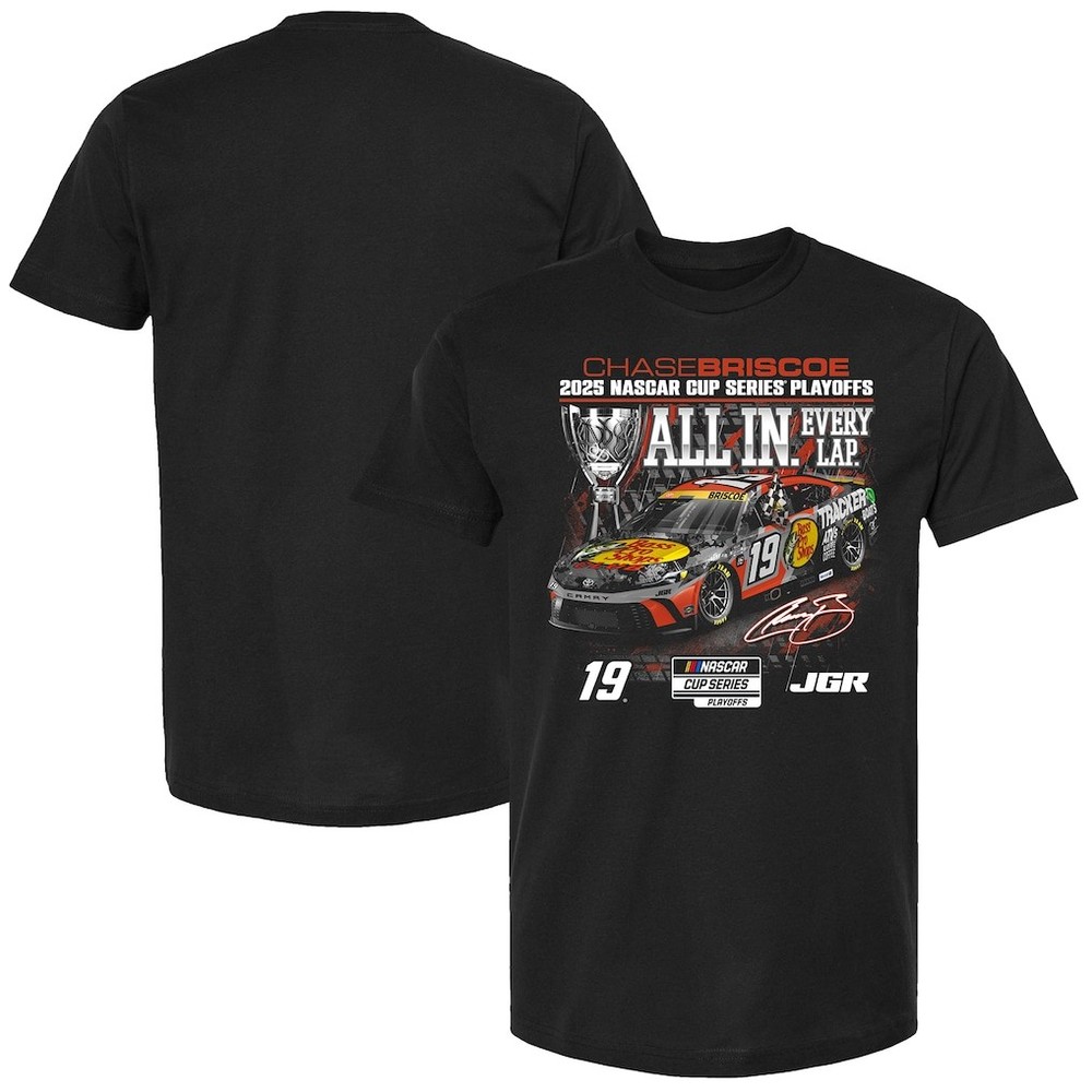 Chase Briscoe 2025 Cup Series Playoffs Racing T Shirt Fan Graphic Tee