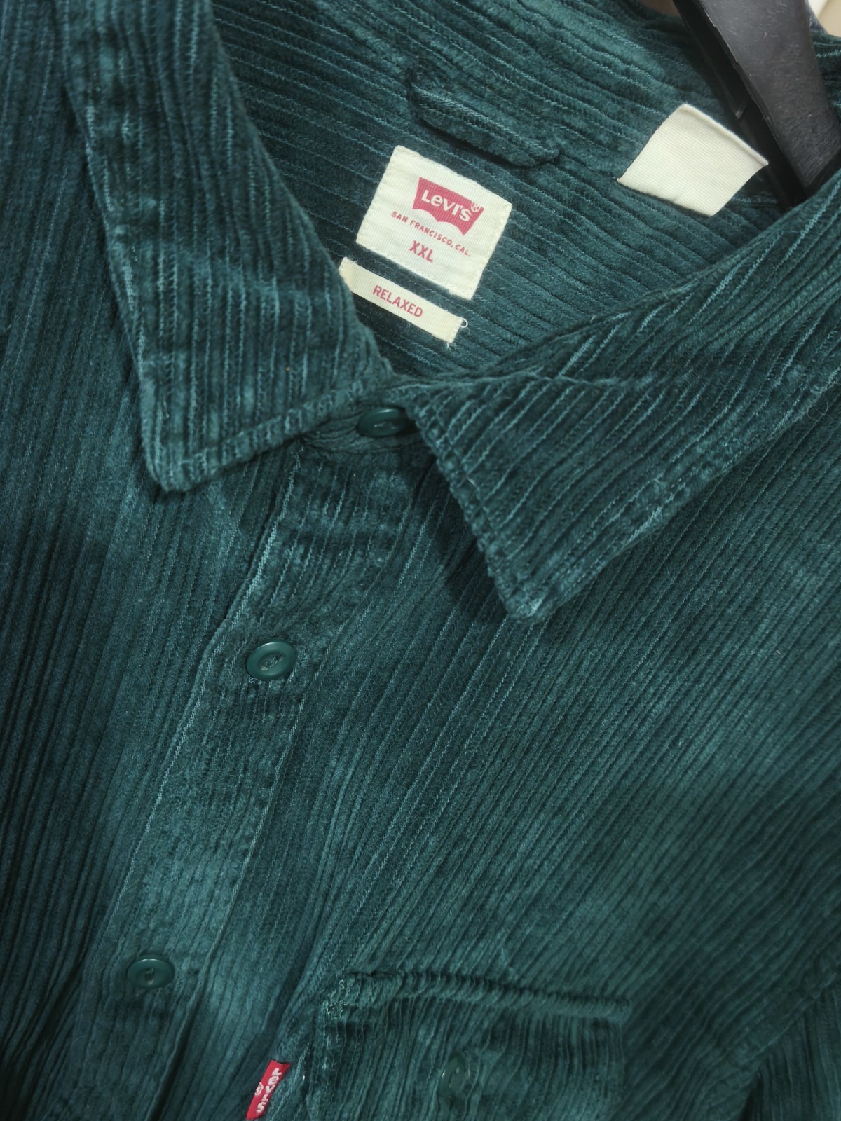 Levi’s Jackson Green Plaid Shirt XXL - Relaxed Fit - Classic Western Style gallery