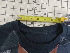 Men’s Black Decaying Tuxedo Graphic Tee Size 2XL