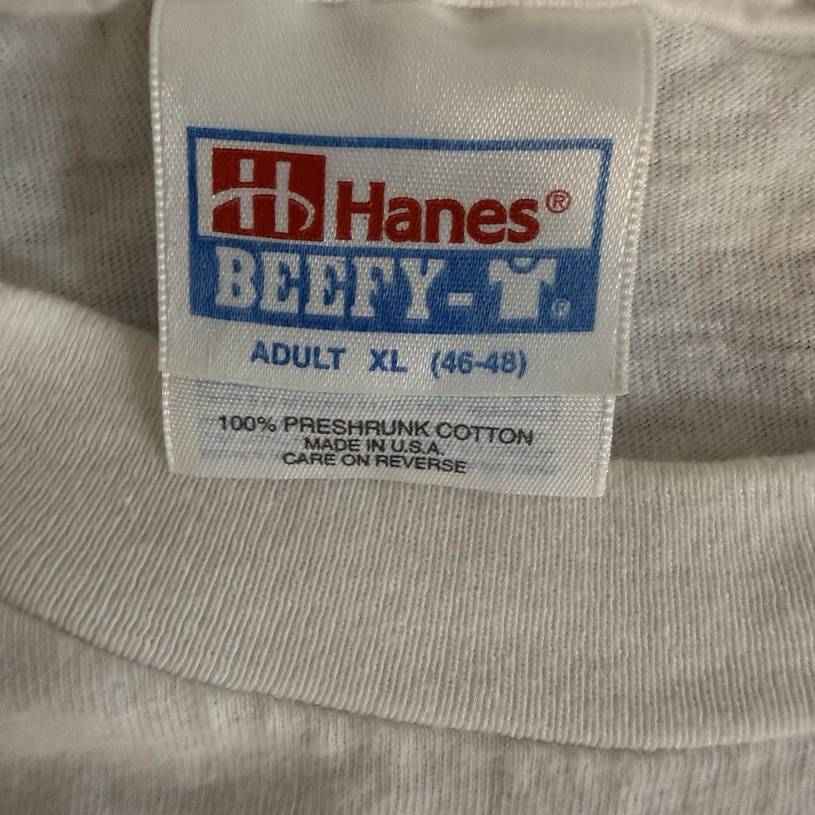 Vintage UN Single Stitch “Unity Through Diversity” T Shirt Beefy Hanes XL gallery