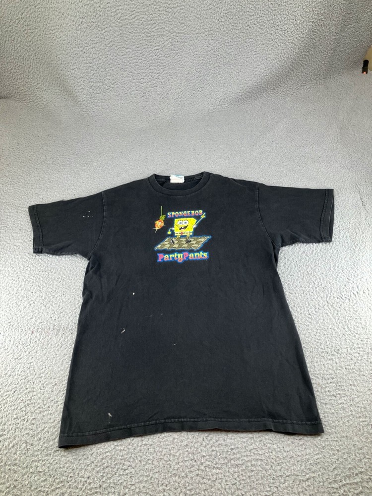 Vintage Spongebob Squarepants Shirt Adult Medium Y2k Nickelodeon TV Party Pants