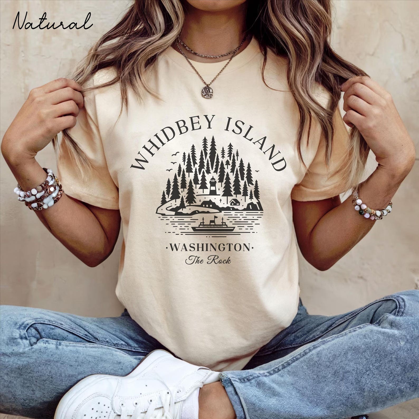 Whidbey Island Shirt Travel Gift for Washington Trip Lovers Souvenir Tee gallery