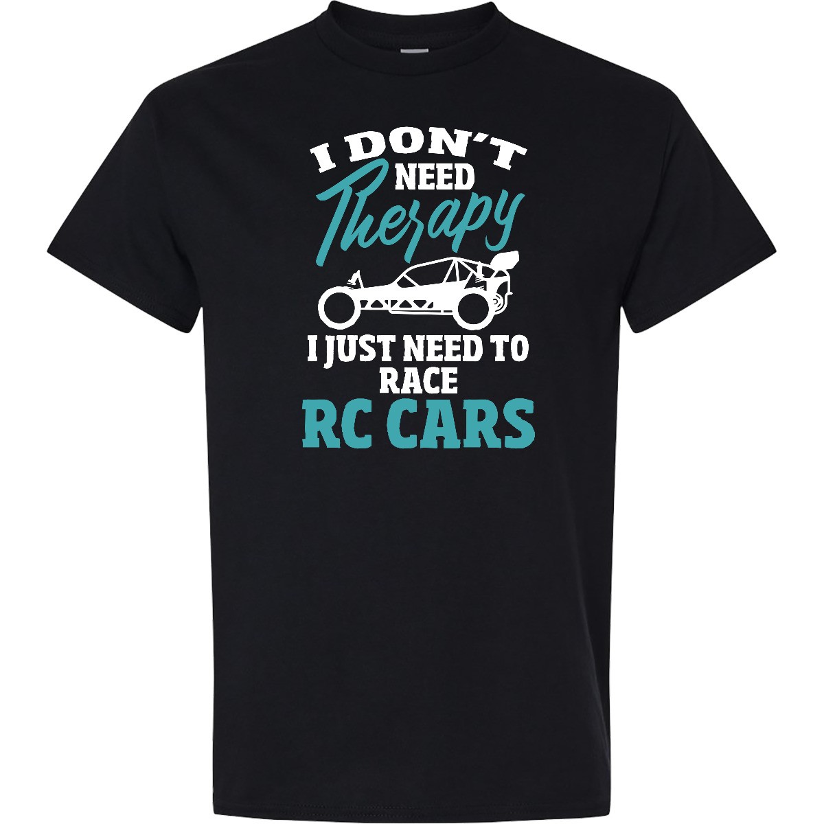 Inktastic RC Radio Control Car Funny Therapy T-Shirt Competition Rally Mens Tees gallery