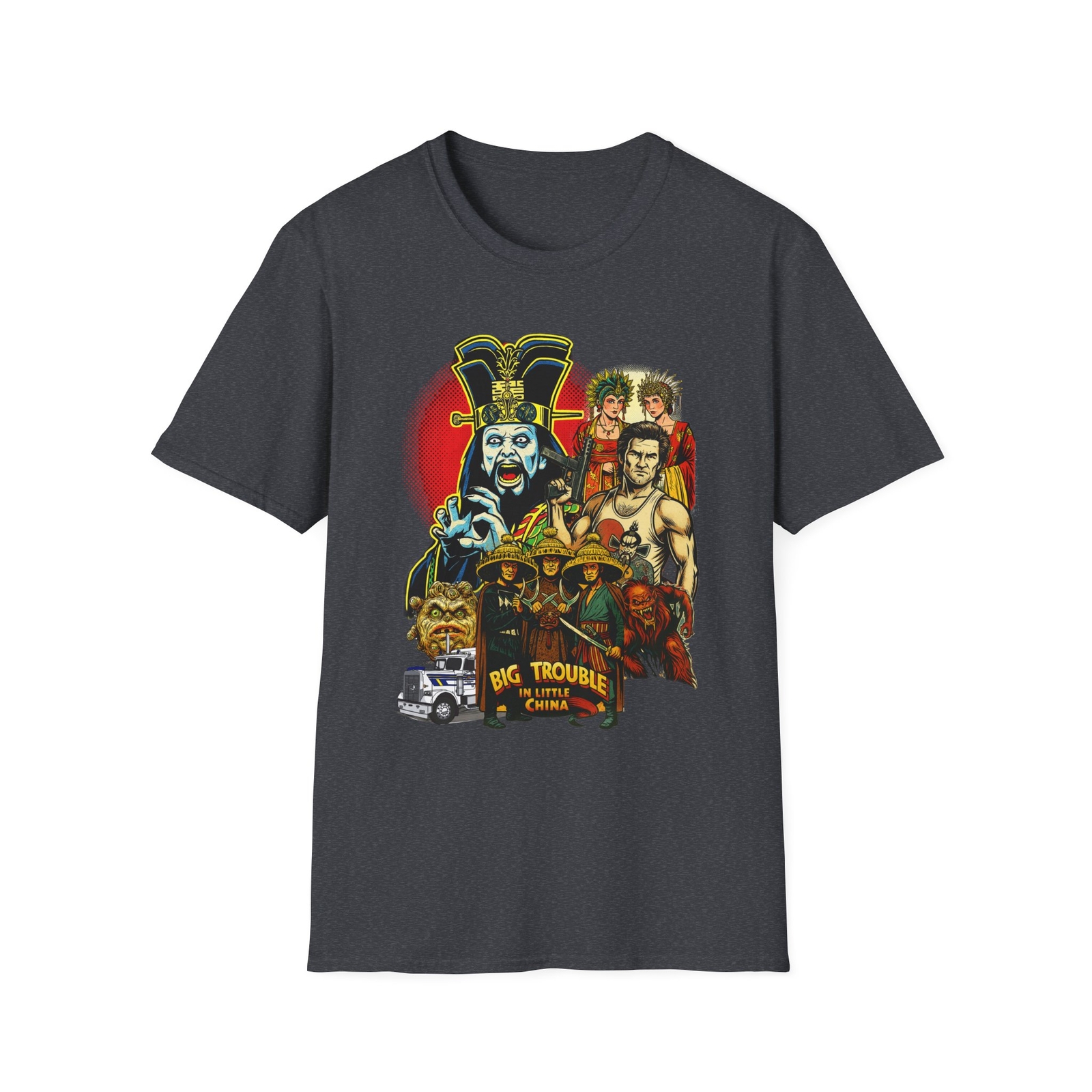 Big Trouble in Little China T-Shirt, Jack Burton Movie Tee, Retro Cult Classic gallery
