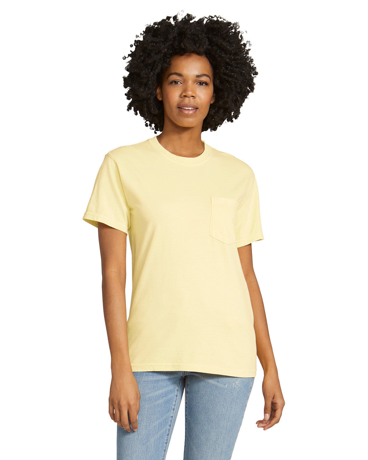 Comfort Colors 6030CC Adult 100% Ring Spun Cotton Heavyweight RS Pocket T-Shirt gallery