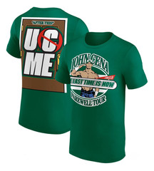 Men’s Green John Cena Farewell Tour SummerSlam 2025 S-5XL T-Shirt