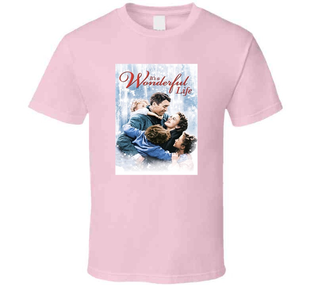 It's A Wonderful Life Movie Tee Classic Holiday Film T Shirt gallery
