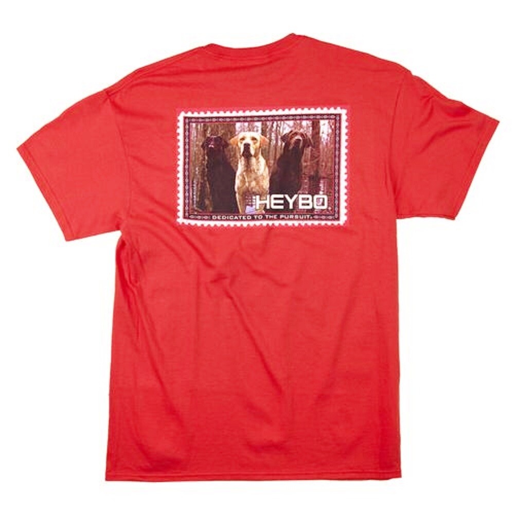 Heybo Neopolitan Short Sleeve T-Shirt Deep Coral CHOOSE YOUR SIZE gallery