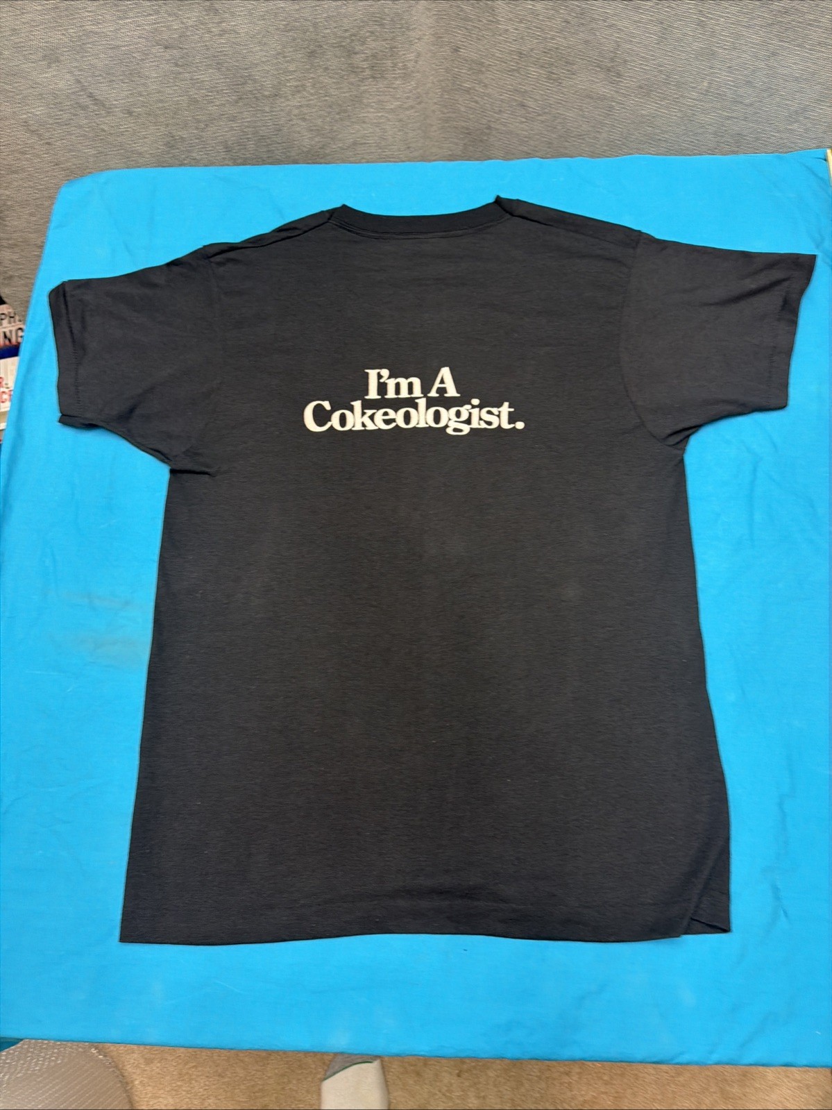 1987 Max Headroom Coca Cola Promo T Shirt Large Screen Stars USA Vintage Coke gallery