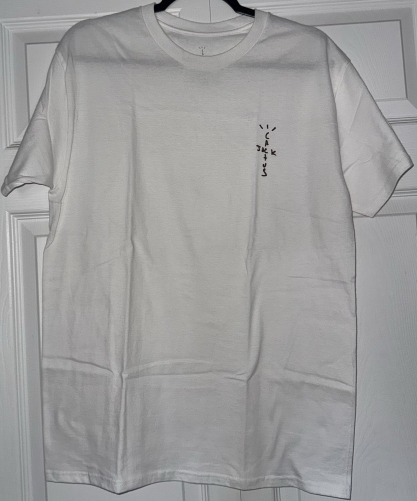 Travis Scott Cactus Jack Plain White Tee