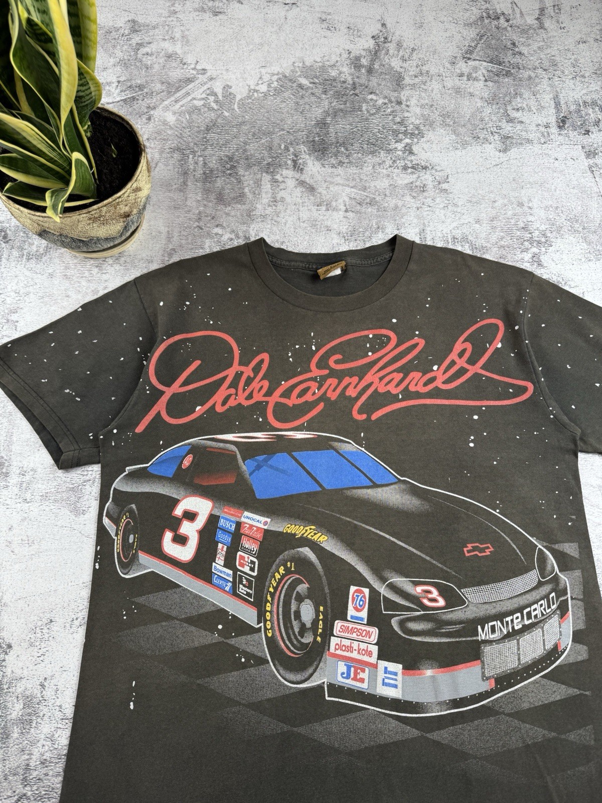 Vintage Dale Earnhardt Racing The Intimidator Monte Carlo Formula 1 T Shirt Tee gallery