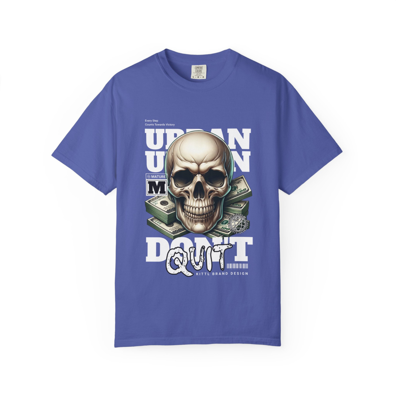 Don't Quit Graphic Tee, Comfort Colors T Shirt, Unisex Streetwear Tee gallery