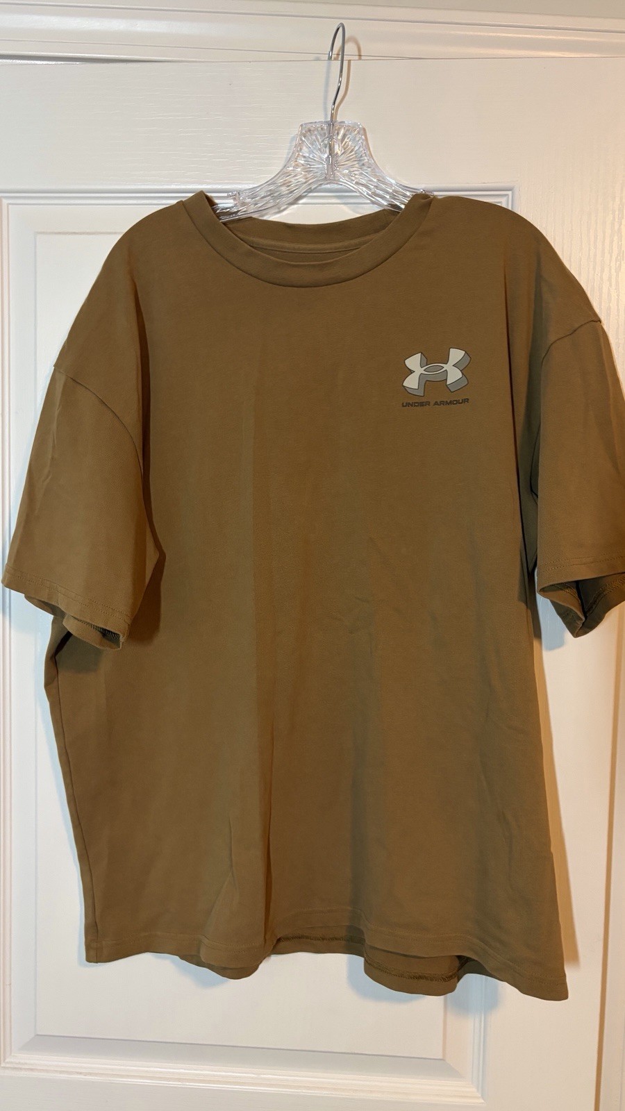 Under Armour Men’s Lot of 4 Solid Crew Neck Logo Short Sleeve T-Shirts LG/G gallery