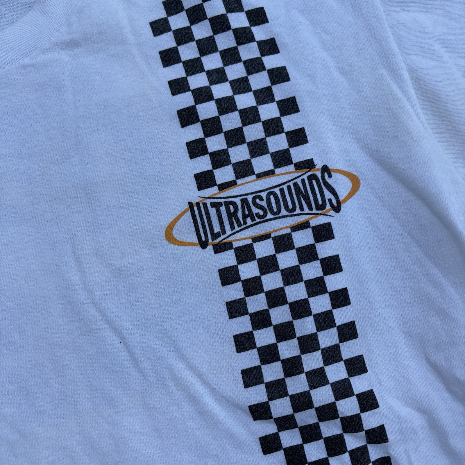 Ultrasounds by Ape Hangers Promo Shirt Rare Gem Tag Band Tee (1995, A&M Records) gallery