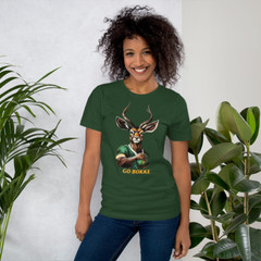 Springbok Supporter Soft and Lightweight Unisex T-shirt South African Rugby